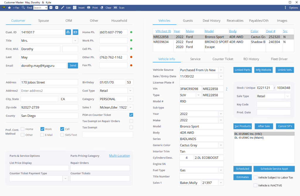 DealerBuilt Modern NextGeneration DMS